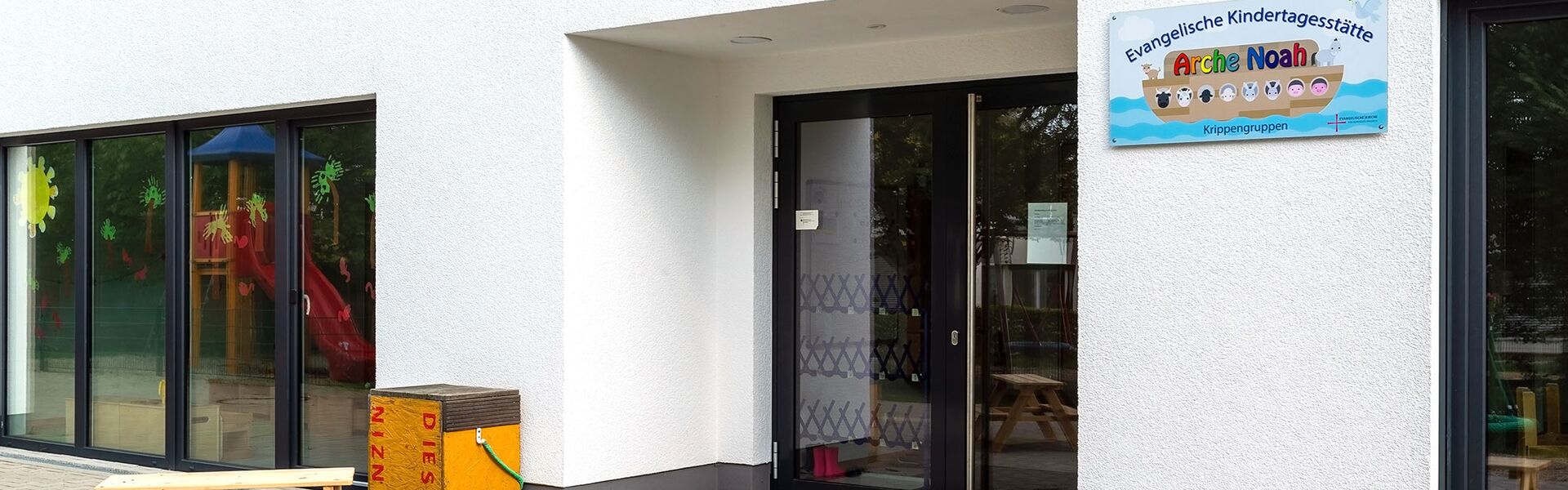 Eingangsbereich der Krippengruppen