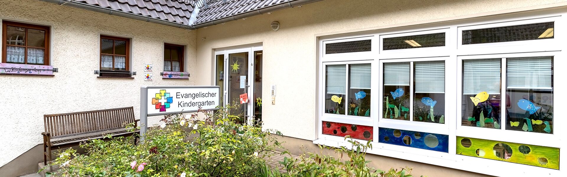 Eingangsbereich der Kindertagesstätte