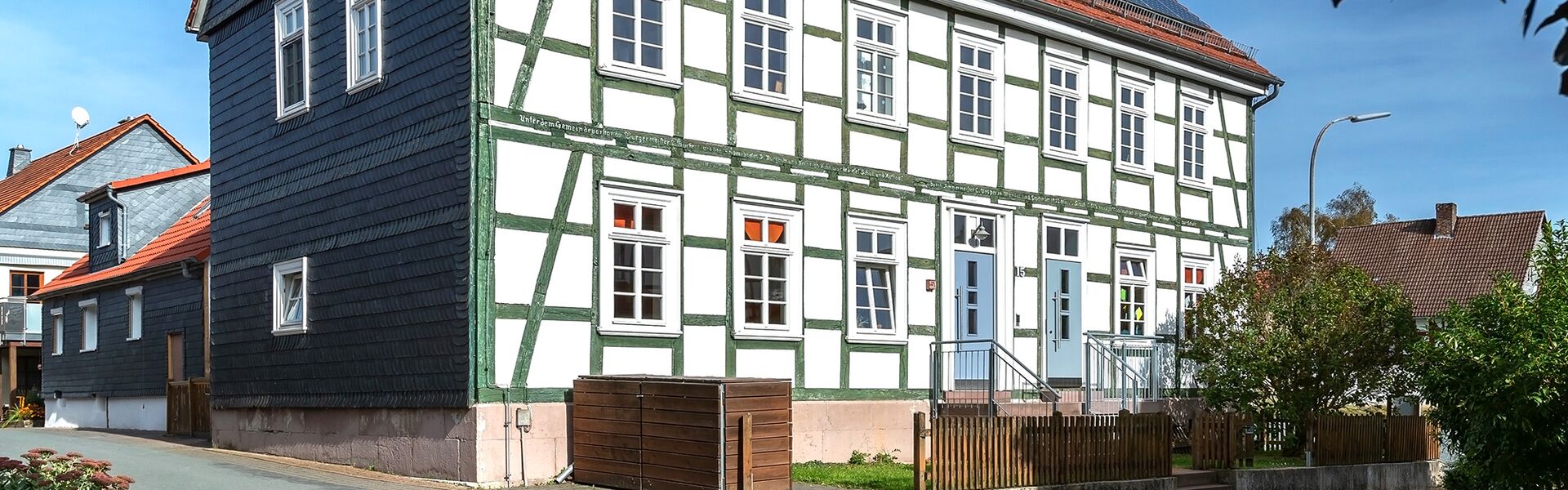 Kindergarten Rückansicht