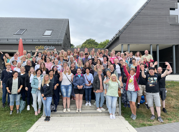 Gruppenfoto der Mitarbeiter