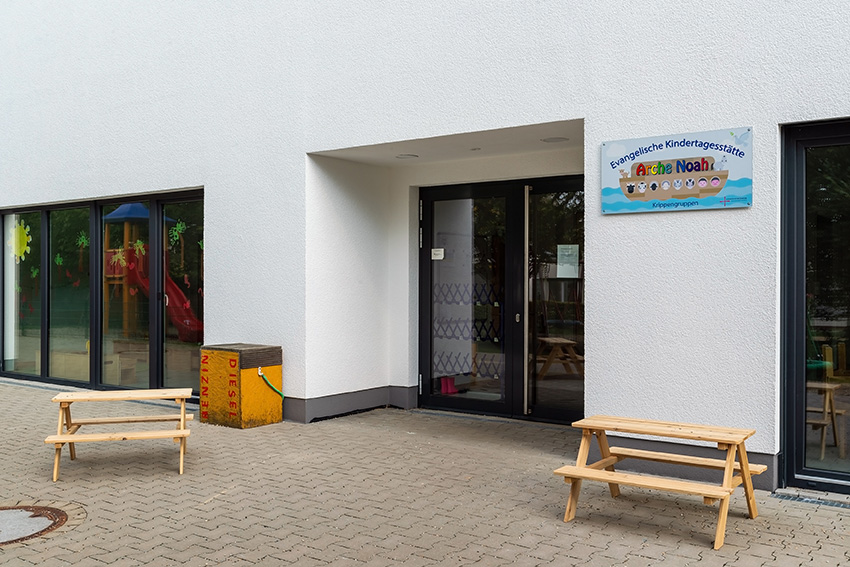 Eingangsbereich der Krippengruppen