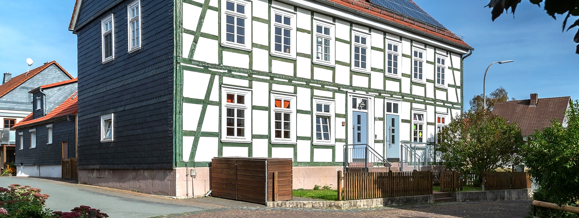 Kindergarten Rückansicht