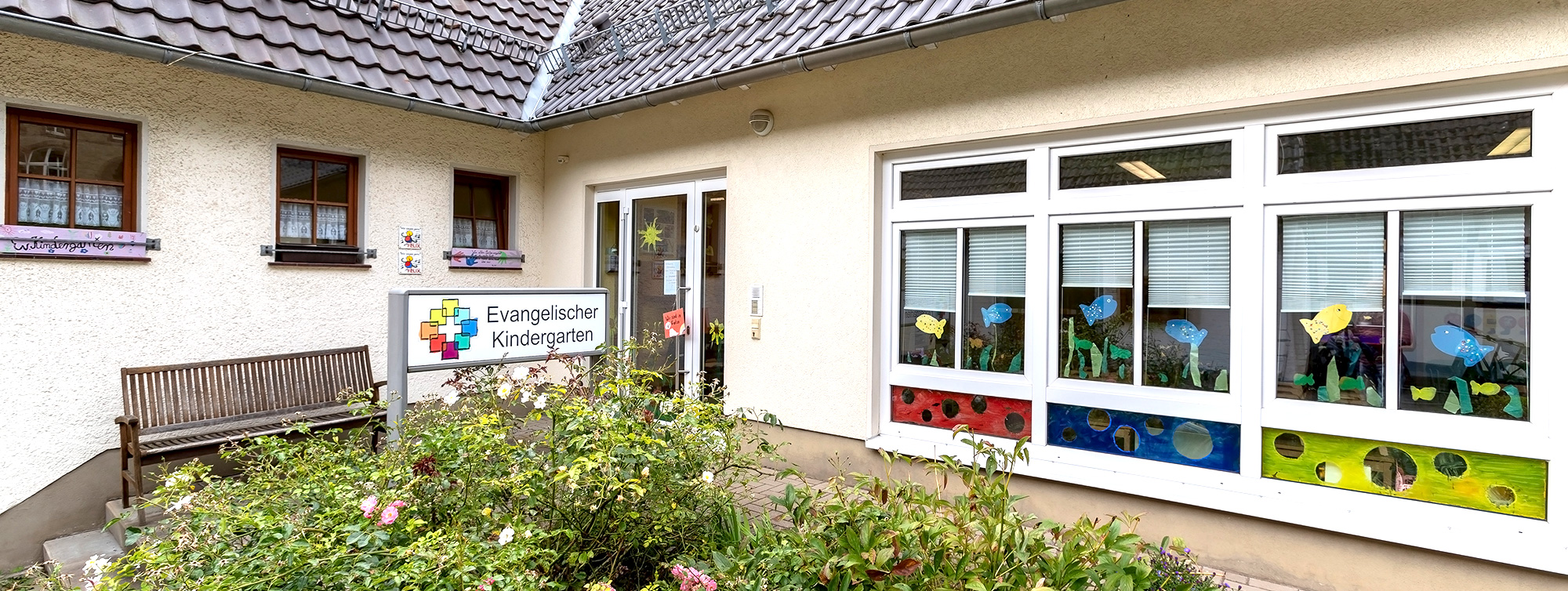 Eingangsbereich der Kindertagesstätte