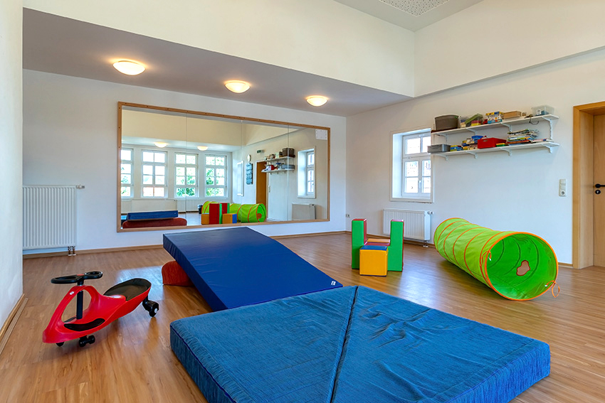 Unser Mehrzweckraum zum Turnen